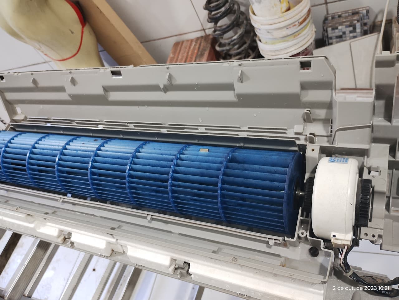 Depois do serviço 2